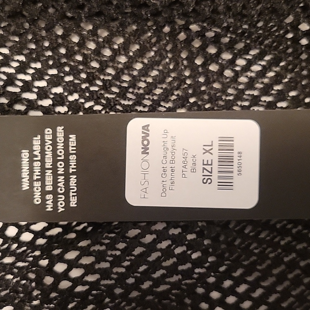 Black mesh bodysuit - Picture 5 of 6